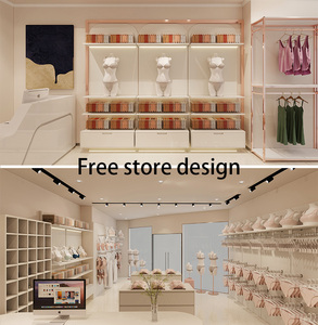 Tienda Diseño Exhibición Vitrina Salón de belleza Vitrina Estante de exhibición - Product Image 5