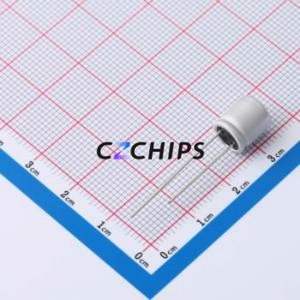 Condensador Sólido HT1E227M0808PC, Componente de Montaje en Orificio (THT), D8xL8mm 220uF 20% 25V 3.5mm - Product Image 2