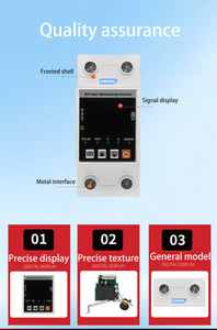 Protecteur automatique intelligent de tension de surtension/sous-tension réglable, monophasé, AC, 40A, 63A, <span class=keywords><strong>220V</strong></span>, LCD, RMS, WiFi - Product Image 3