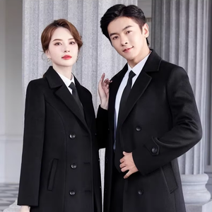 <span class=keywords><strong>Manteau</strong></span> en <span class=keywords><strong>laine</strong></span> haut de gamme |   Style minimaliste surdimensionné |   Vêtements de travail polyvalents essentiels - Product Image 1