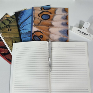 Quaderno Personalizzato con Copertina a Forma di Ali di Farfalla, Blocco per Scrittura Kawaii, Diario con Stampa Personalizzata, Logo Personalizzato OEM/ODM, Vendita all'Ingrosso - Product Image 3