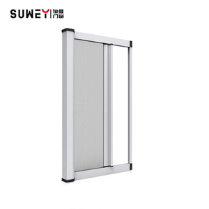 Màn chống muỗi cửa sổ tự làm con lăn màn trập nhôm có thể thu vào màn hình Cửa côn trùng màn hình sợi thủy tinh cho cửa sổ - Product Image 3