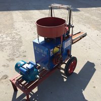 Machine d'enrobage de semis de pastèque 220V moteur modèle de chariot mobile