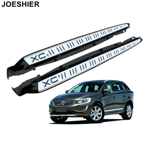 JOESHIER Accesorios 4x4 de Alta Calidad, Juego Completo de Estribos Laterales de Aleación de Aluminio Todoterreno para Volvo XC60 2014-2017 - Product Image 1
