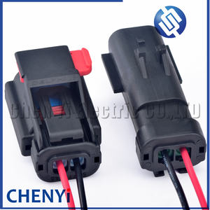 2-контактный автомобильный водонепроницаемый разъем датчик температуры выхлопных газов штекер жгут проводов 54200220 54200210 4902912 для Auman - Product Image 2