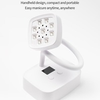 Lampe UV LED portable 27W à capteur pour ongles, sans fil, séchage rapide, pour salon de beauté et usage domestique, minuteur 30/60s
