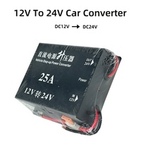 En gros vente chaude amplificateur booster convertisseur 12V à 24V 25A transformateur cc 600w convertisseur élévateur pour audio de voiture