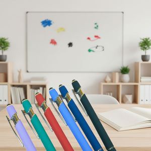 Muestra Gratuita, Bolígrafos Personalizados al por Mayor para Material Escolar, Bolígrafo de Plástico con Pantalla Táctil, Regalo Publicitario, Bolígrafos con Clic - Product Image 5