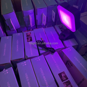 Luz <span class=keywords><strong>de</strong></span> videoconferencia portátil HD con RGB Mini LED Ideal para cámaras <span class=keywords><strong>de</strong></span> teléfono y Vlogging - Product Image 4