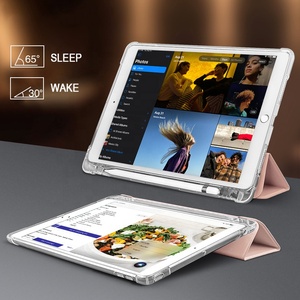 Transparente Plastik-<span class=keywords><strong>Tablet</strong></span>-Hülle für iPad Air4 Air5 Air6 Air7 <span class=keywords><strong>10</strong></span>,9 Zoll Schutzhülle mit Stifthalter Leichtgewichtig mit Individuellem Logo - Product Image 4
