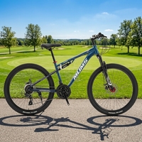 Vélo de course haute performance pour la compétition et le cyclisme longue distance, VTT à suspension souple 21 vitesses 26 pouces