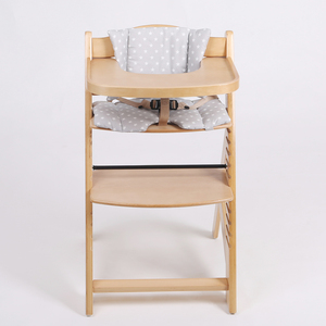 <span class=keywords><strong>Silla</strong></span> Alta <span class=keywords><strong>de</strong></span> <span class=keywords><strong>Madera</strong></span> para Bebés Inweto, Diseño Clásico Kensington, Segura para <span class=keywords><strong>Comer</strong></span> y Jugar, con Bandeja Grande para Alimentos, Natural - Product Image 4