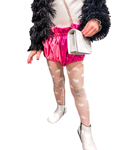 Pantaloncini in Tessuto Lucido Multicolore per Bambine, Personalizzabili, per Neonati - Product Image 5