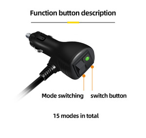 DC12V voiture camion rouge bleu Led stroboscope <span class=keywords><strong>Flash</strong></span> lumière 24SMD ventouse tableau de bord intérieur pare-brise avertissement <span class=keywords><strong>Flash</strong></span> Led lumières S24 - Product Image 3