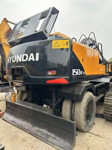 รถขุดมือสอง15 T 150 W-9T มีล้อ Hyundai 150-9 150 W 150w-7 150w-9 140W 200W R150W-9มือสอง - Product Image 4