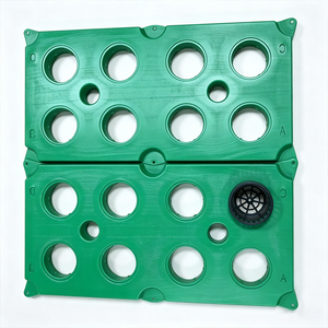 Sunsbuild Plateaux et pots ronds durables à 8 cellules pour la propagation des succulentes et des légumes, kit de démarrage complet pour le jardinage - Product Image 3