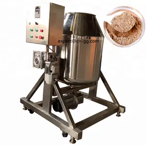 Roestvrijstalen Roterende Trommel Batch Mixer 50Kg 100Kg Poeder Premix Blender