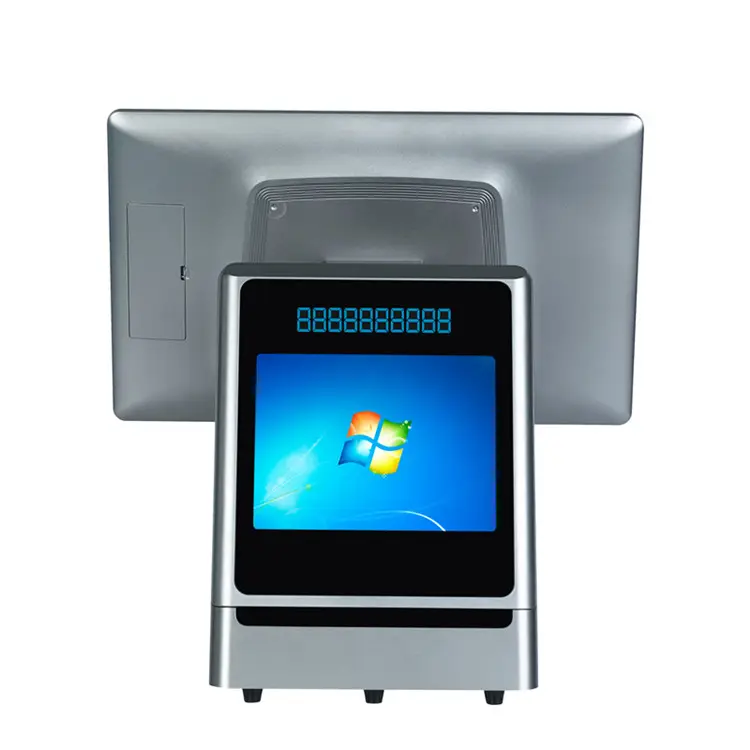 WUXIN POS of Sale cash register POS systems Payment machine with Thermal Restaurant Retail OEM pos terminal ordering kiosk