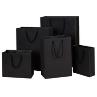 Sac portable en papier kraft biodégradable avec poignée en corde de coton, gaufrage, logo personnalisé, emballage de luxe