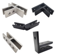 Matériel de fixation pour garde-corps CE, système de garde-corps en verre pour escaliers et balcons, accessoires en verre, pince en acier inoxydable pour verre
