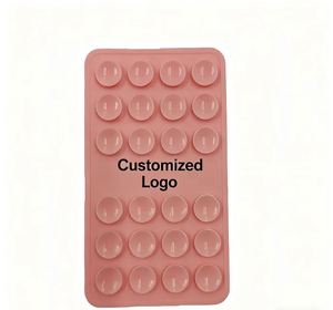 Support de téléphone portable X920 à ventouse double face avec logo personnalisé, support portable en silicone à ventouse pour téléphone portable - Product Image 1