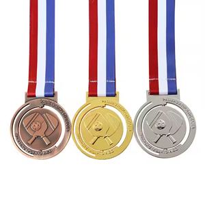 Diseño y Personalización Gratuitos de Medallas Deportivas de Metal con Grabado 3D en Oro, Plata y Bronce, Artesanía en Metal - Product Image 3