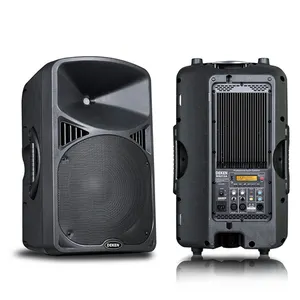 DEKEN RS212P 300W portable Trolley Wireless Battery Plastic Outdoor Active Powered Speaker 12 inch Active Speaker