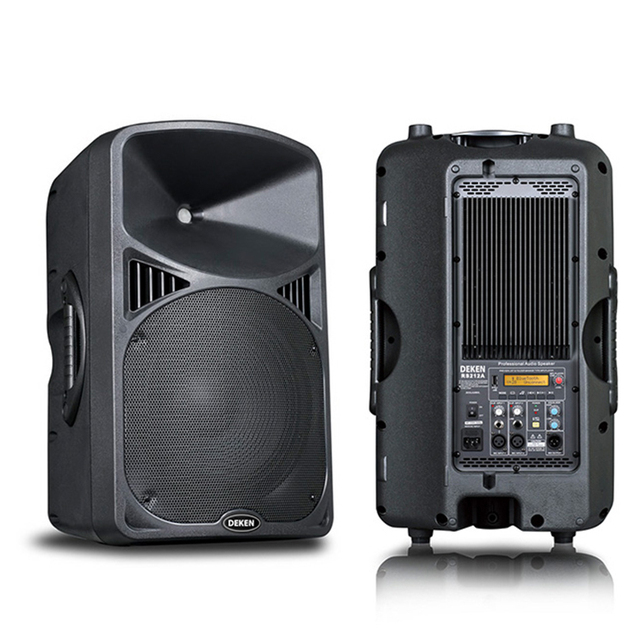 DEKEN RS212P New 300w 12 Inch Active Speaker Powered Speakers Professional Active Portable Audio Speaker With Blue Tooth