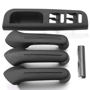 Juego de 5 Cubiertas Negras para Manijas de Puerta Interiores LHD, para VW Jetta Golf Bora MK4 1999-2004 1J0867171A 1J4867179A - Product Image 2