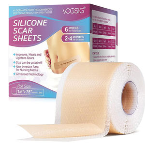 Gel <span class=keywords><strong>Skin</strong></span> Tones Crème Anti-Uv Réutilisable Meilleures Feuilles de Cicatrices Chéloïdes en Silicone Pour les Vieilles Cicatrices - Product Image 3