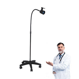 IN-JC01 Lámpara Quirúrgica LED Eléctrica Móvil con Soporte Vertical para Quirófano, Lámpara de Examen Médico - Product Image 5