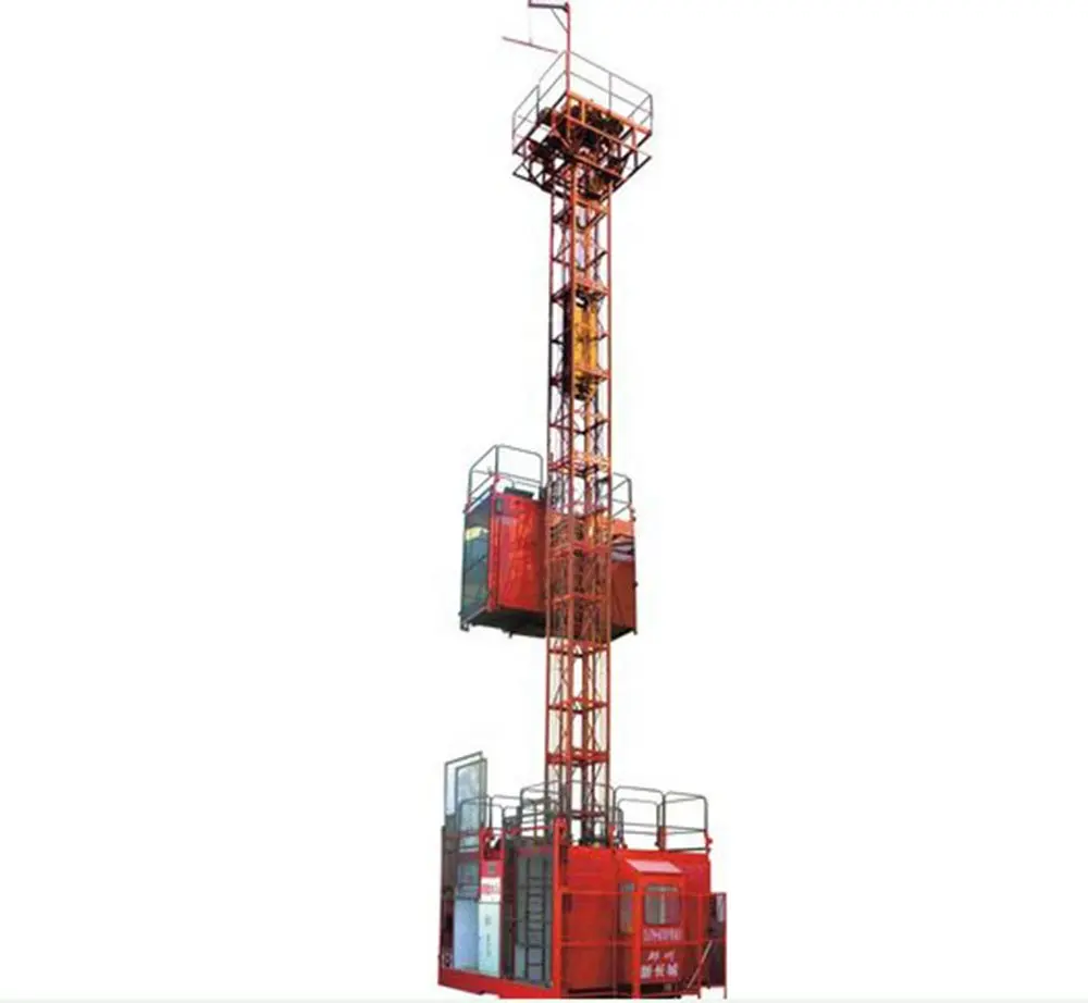 Sc100/100 Construction Elevator Lifting Elevator Building Material Elevator with Customizable Height