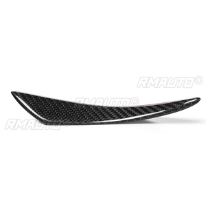 4 Canards en fibre de carbone véritable pour Mercedes-Benz, BMW, Audi – Ailerons latéraux de pare-chocs avant, diffuseur, séparateur - Product Image 5