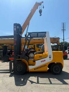 Montacargas Usado con Motor Diésel TCM FD30T4/FD30T5/FD30T6 de 3 Toneladas, en Buenas Condiciones - Product Image 3