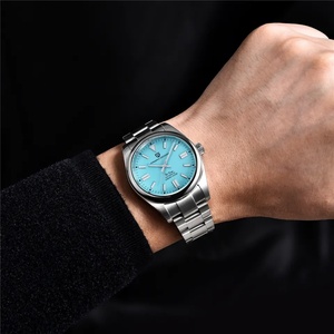 Montres mécaniques pour hommes PAGANI DESIGN 2022 39 mm, montre automatique, saphir, acier inoxydable, étanche 20 bars, Reloj Hombre 1690 - Product Image 5
