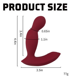 SEXBY最も人気のある大人のおもちゃはリモコンを着用しますアナルバイブレーターデュアルモーター前立腺マッサージャーバイブレーターバットプラグ - Product Image 3