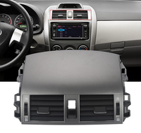 Grilles d'aération intérieures pour Toyota Corolla 2008-2013 Version intermédiaire/Gris