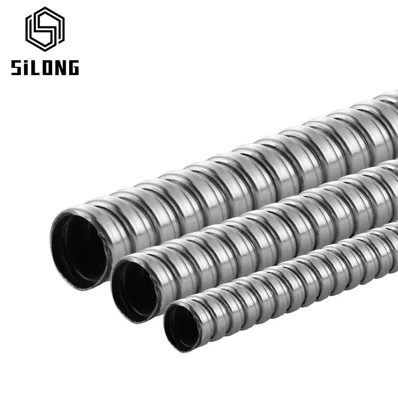 waterproof stainless steel corrugated pipe metal flexible conduit Galvanized steel hose