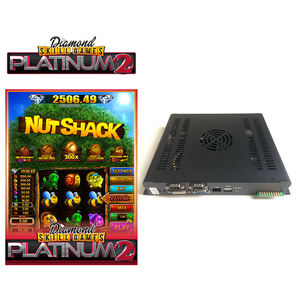 QIQU Prix d'usine English Diamond Skill Games Platinum 2 Kit multi-jeux 5 en 1 avec écran tactile pour borne de jeu double - Product Image 1