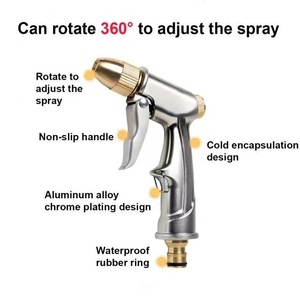 <span class=keywords><strong>Pistolet</strong></span> à eau haute pression pour voiture en métal, <span class=keywords><strong>pistolet</strong></span> à jet d'eau sous pression, <span class=keywords><strong>tuyau</strong></span>, buse, <span class=keywords><strong>pistolet</strong></span> d'<span class=keywords><strong>arrosage</strong></span> de jardin - Product Image 5