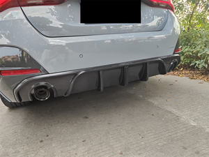 Utilizado para 2020 + <span class=keywords><strong>BMW</strong></span> 4 Series g26 <span class=keywords><strong>420i</strong></span> 430I 435i m440i 4 puertas Kit de carrocería de difusor trasero estilo B de fibra de carbono de alta calidad - Product Image 6