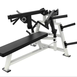 Máquina de <span class=keywords><strong>prensa</strong></span> plana para gimnasio con entrenador funcional, <span class=keywords><strong>prensa</strong></span> horizontal, máquinas de <span class=keywords><strong>prensa</strong></span> plana con carga de placas para pecho - Product Image 1