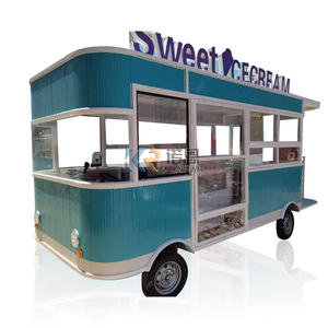 Carrito de Comida Móvil Multifuncional para la Calle, Remolque de Comida Rápida para Exteriores, Quiosco de Hot Dogs Personalizado en Venta en Europa - Product Image 4