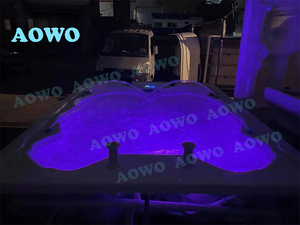 Banheira de hidromassagem Auen Outdoor Spa Banheira quente Jakuzi 8 pessoas Banheira de hidromassagem ao ar livre Jacuzzise Exterior Banheira de hidromassagem Tinas De Plastico - Product Image 6