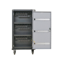 Chariot de recharge pour tablettes et netbooks à 30 emplacements, nouveau design d'usine pour la gestion des appareils mobiles destiné aux établissements éducatifs