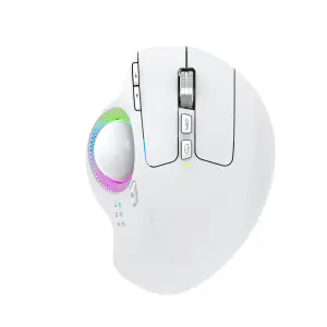 Factory new arrival Wireless Trackball Mouse Rechargeable Ergonomic Computer Mouse Tracking Wireless Mouse