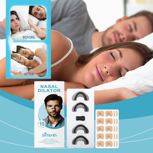 Kit de démarrage de dilatateurs respiratoires nasaux Boost Oxygen Améliorer la qualité du sommeil Bandes de bouchon de ronflement extra fortes pour la peau - Product Image 3