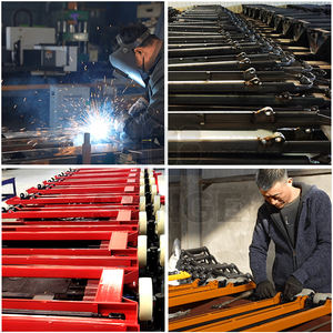 Chariots élévateurs à palettes de 3300 lb de capacité, taille des fourches de 48 po x 27 po, fonctionnement manuel, chariot pour stockage en intérieur, manutention de matériaux, 2 tonnes - Product Image 6