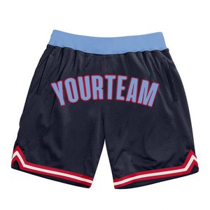 Pantalones cortos personalizados sublimación pantalones cortos de baloncesto bordados transpirables de secado rápido - Product Image 2