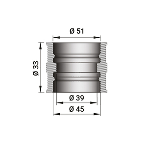 ยางไอดีสำหรับคาร์บูเรเตอร์ phm 40 N BMW - Product Image 2
